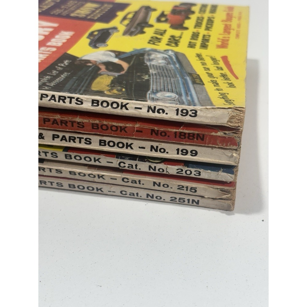 Vintage 6 Lot Of JC Whitney Parts & Accessories Magazines, Automotive All Makes - Picture 3 of 9
